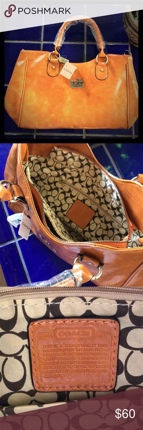 are older coach purses made in china